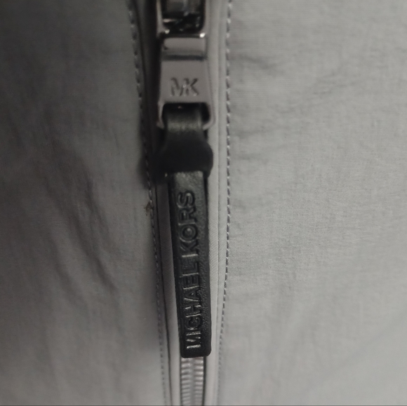 Michael Kors Men's Gray Lightweight Gray Bomber Jacket SZ Extra Large (XL) NWOT - Picture 6 of 14